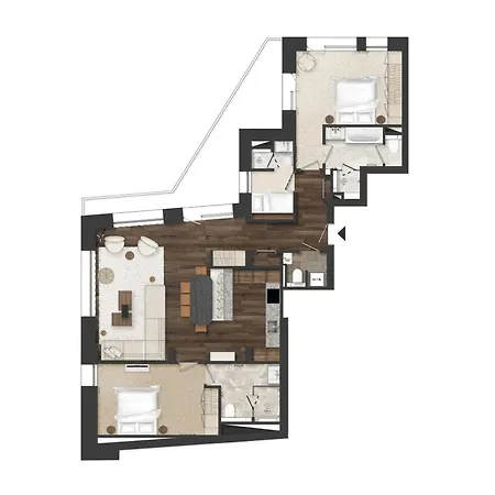 Διαμέρισμα De Luxe Avec 2 Suites, 6 Couchages, Piscine Interieure, A 1850 - Fr-1-830-16
